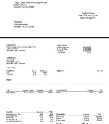 how to print a pay stub in quickbooks: the importance of understanding payroll taxes