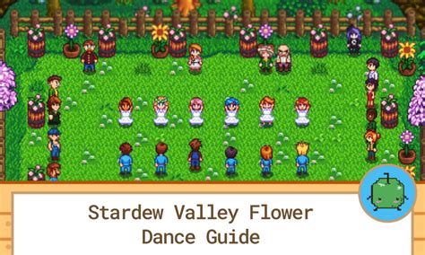 where does the flower dance take place in Stardew Valley